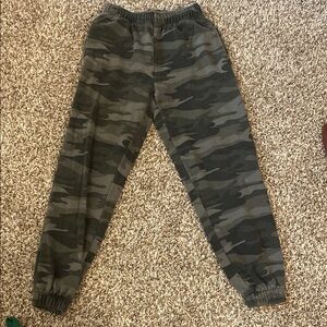 Wild Fable Camouflage Joggers - Green and Black